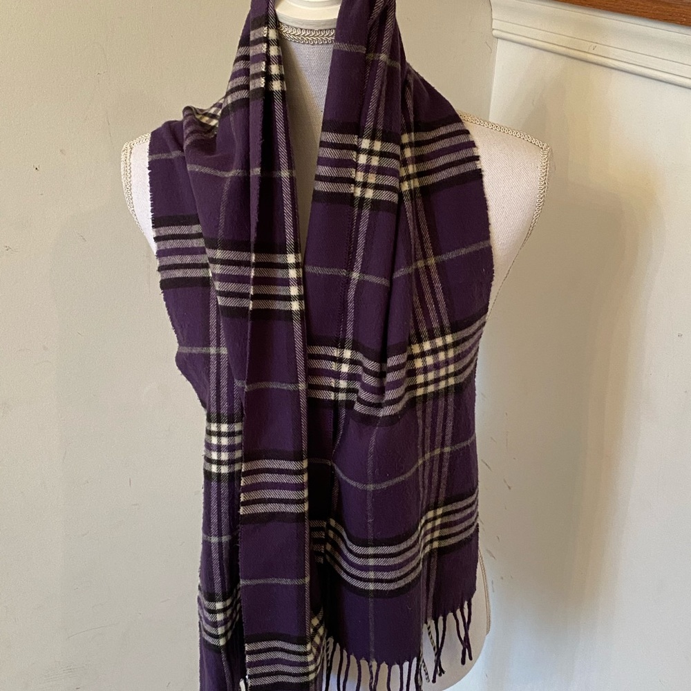 🥭 (4 for $15) Compact Soft Purple Scarf - Picture 2 of 8